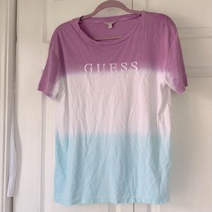 Multi color guess tshirt